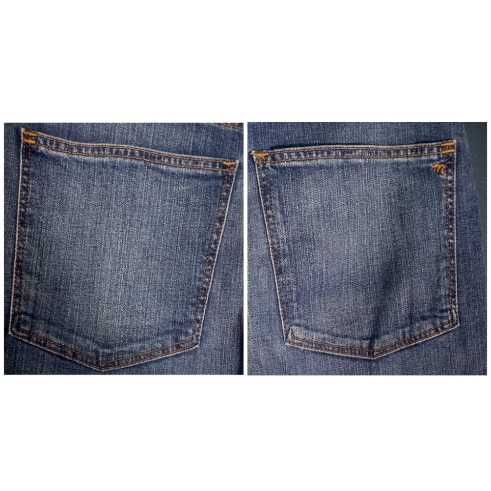 Madewell Classic Straight Distressed Jeans New 30 - Picture 12 of 12